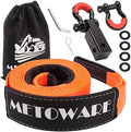 METOWARE Heavy Duty Tow Strap Recovery Kit by METOWARE