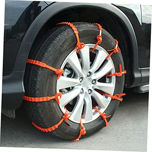 Car Tire Anti-skid Cable Ties 10pcs Plastic Emergency Traction Chains - Image 5