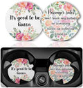 Funny Car Coasters for Cup Holder Set of 2 Passenger Rules Absorbent Ceramic by Unknown
