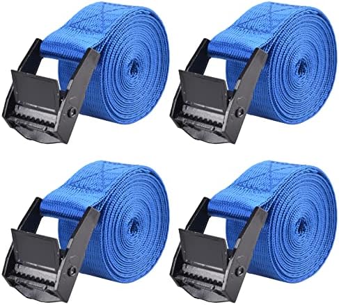 TRIWONDER Cinch Tie Down Strap Lashing Straps Heavy Duty Nylon Straps by TRIWONDER