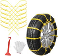 Qoosea Snow Chains 12 Pack Tire Chains by Qoosea-US