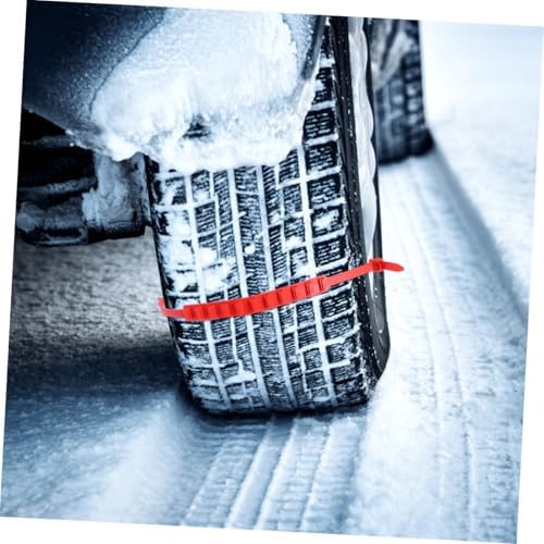 15pcs Orange Nylon Tire Anti-skid Ties - Image 4