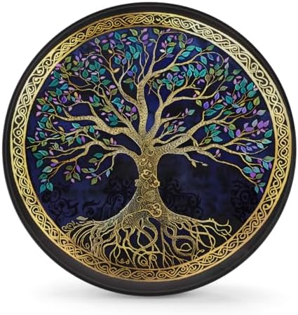 Tree of Life Colorful Leaves Spare Tire Cover Waterproof Dust-Proof Spare Wheel by Unknown