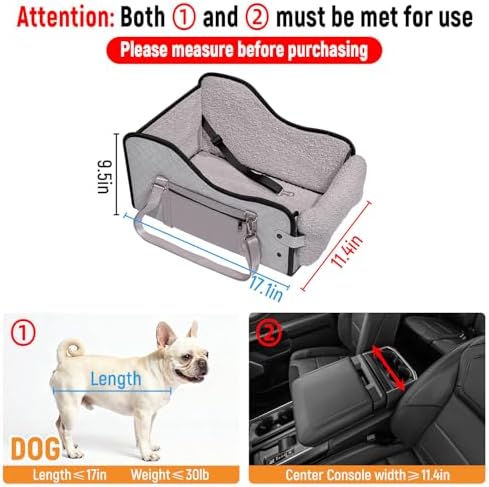 TKYZ Center Console Dog Car Seat - Image 3