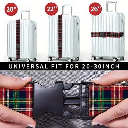 Luggage Straps for Suitcases, Heavy Duty Travel Belt - Image 4