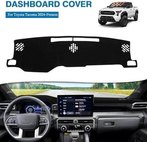 FIILINES Dash Cover for 2024 2025 2026 Toyota Tacoma & 2025 2026 Toyota 4Runner - Image 2