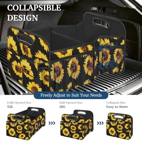 Femuar Car Trunk Organizer, Car Storage Organizer - Image 5