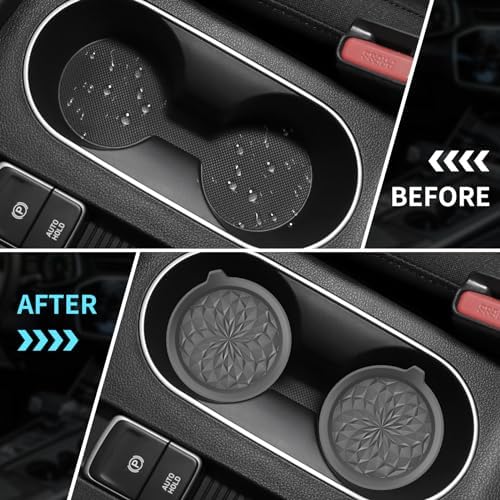 ME.FAN Car Cup Coasters Silicone Cars Coasters - Image 5
