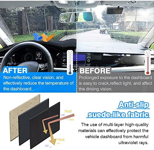 CARTIST Compatible with Dash Cover Dodge Ram 1500 2500 3500 Truck 1994 1995 - Image 4