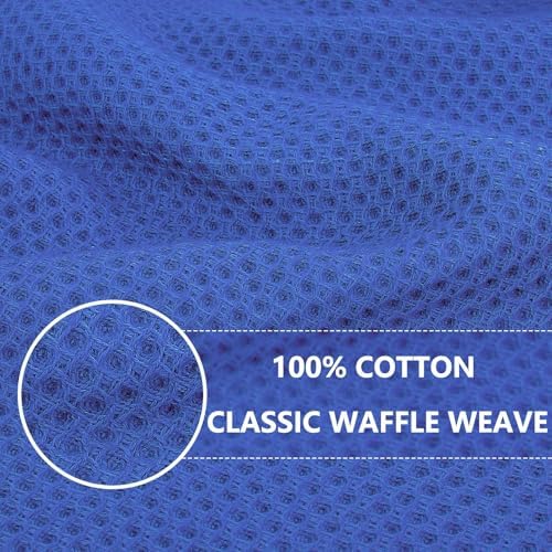 Homaxy 100% Cotton Waffle Weave Kitchen Dish Cloths 18-Pack - Image 2