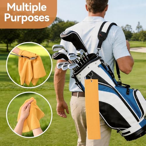 Mile High Life Golf Towel 16x24 inch, Upgraded Large Waffle Weave - Image 5