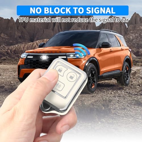 QBUC for Ford 3 Buttons Key Fob Cover - Image 4