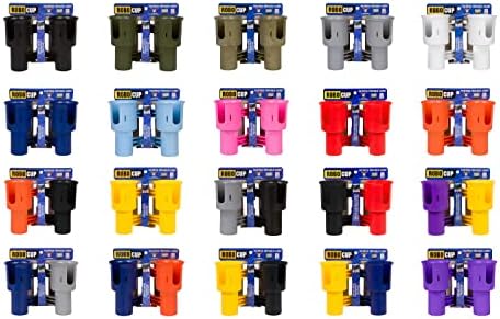 ROBOCUP, Patented Clamp On Boat Cup Holder |Multifunction Dual Drink Caddy - Image 5
