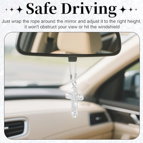 BFXM Cross for Car Mirror Hanging - Image 4