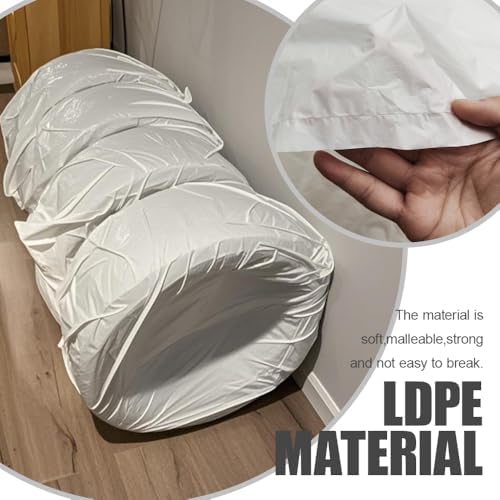 4PCS Extra-Large Tire Covers, Tear-Resistant LDPE Plastic Tire Bags - Image 3