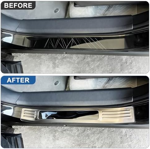 Door Sill Protector for Toyota Highlander 2020-2026 Door Sill Guard - Image 3