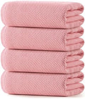REDKISS 100% Cotton Waffle Weave Bath Towels 4 Pack by REDKISSOnline