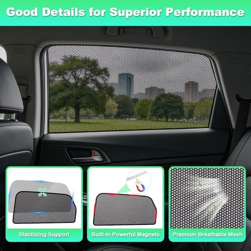 Sportage Window Shades 2023-2026, Rear Side Mesh - Image 7