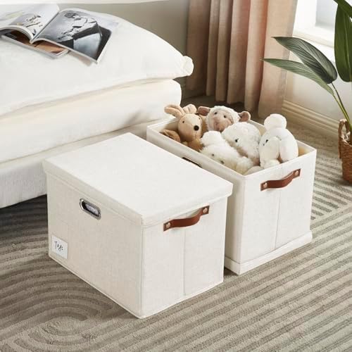 17" Large Fabric Storage Box - Image 2