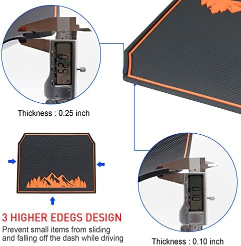 Dash Mat for Subaru Crosstrek Accessories 2012-2017, Forester 2014-2018 - Image 6