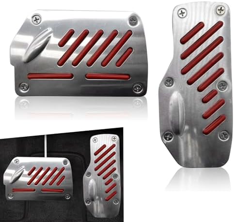 2 PCS Car Foot Pedal Pads, Brake and Accelerator Pedal Cover Sets, Non-Slip by Unknown