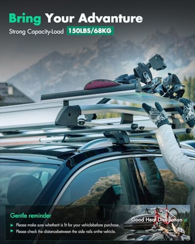 SCITOO Roof Rack Crossbar fit for 2005-2022 for Toyota for Tacoma Double Cab - Image 5
