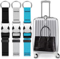 3 Pcs Add a Bag Luggage Straps for Suitcases, Connector Straps by Amylove