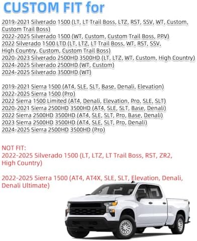 SKYLOTEC Dash Cover for Chevy Silverado/GMC Sierra 1500 2019-2025 - Image 2