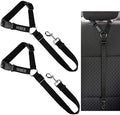 2 Packs Dog Cat Safety Seat Belt Strap Car Headrest Restraint Adjustable Nylon by NOBER