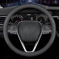 LKWLIKEI Nappa Premium Leather car Steering Wheel Cover, Breathable, Universal by LKWLIKEI
