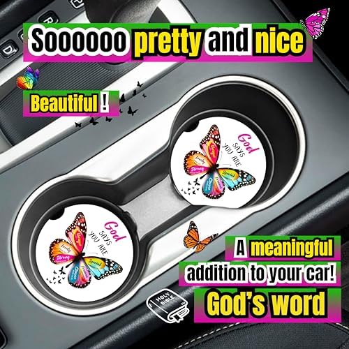 Christian Car Coasters for Cup Holders - Image 2