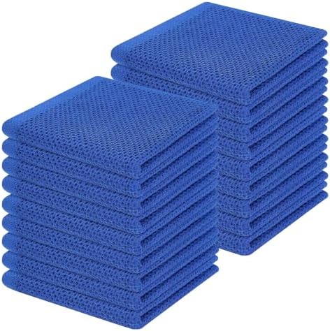 Homaxy 100% Cotton Waffle Weave Kitchen Dish Cloths 18-Pack by Homaxy