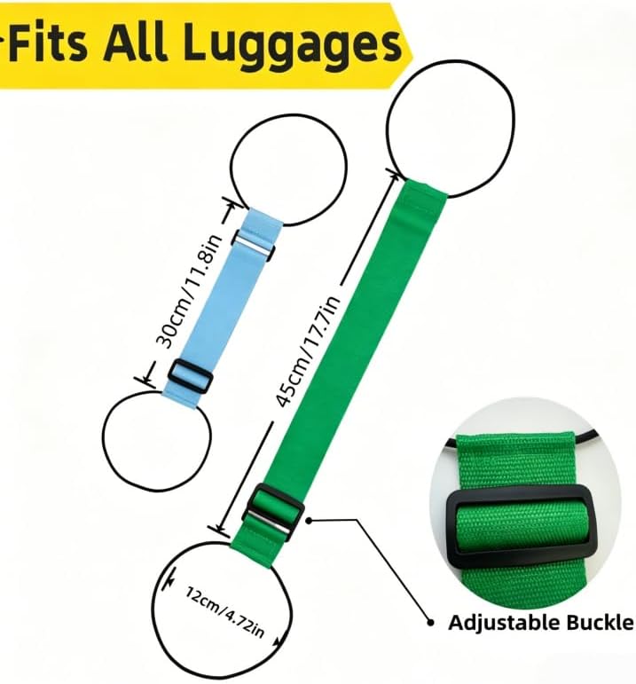 Adjustable Luggage Straps - Image 2