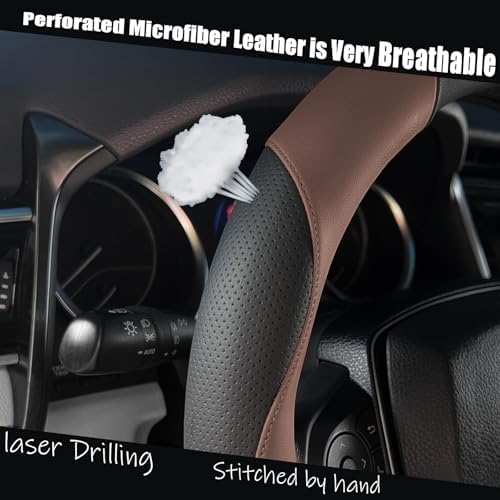 Steering Wheel Cover 14.5"-15", Non-Folding Packaging, Heavy-Duty - Image 4