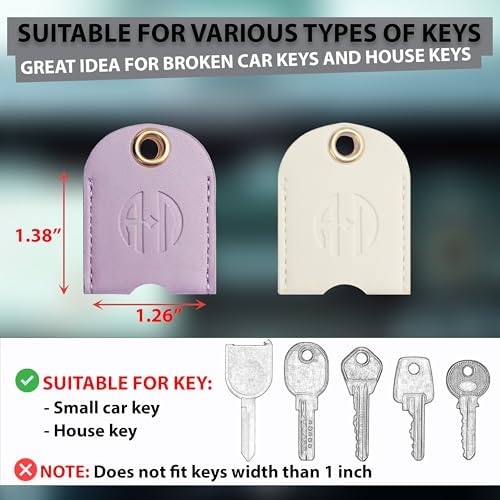 Leather Key Sleeve for Broken Car Key Loop Replacement - Image 6