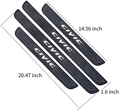 4pcs/Set Car Door Sill Plate Protectors - Image 2