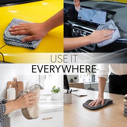 Chemical Guys, AllSwipe Multi-Purpose Microfiber Towels, 14 x 12 - Image 4