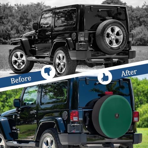 Spare Tire Cover with Backup Camera Hole Fit - Image 5