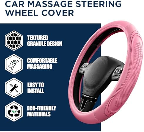 Road Comforts Car Steering Wheel Cover - Image 6