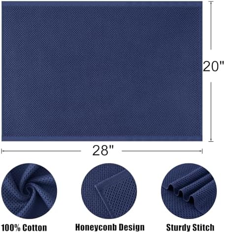 Kitinjoy 100% Cotton X‑Large 4-Pack Kitchen Towels - Image 4