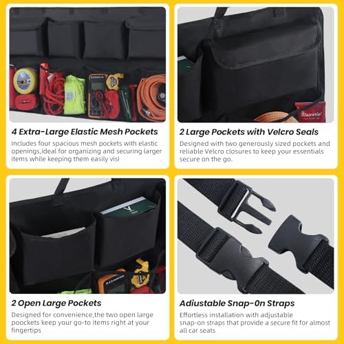Snuopfy Backseat Hanging Organizer, - Image 4