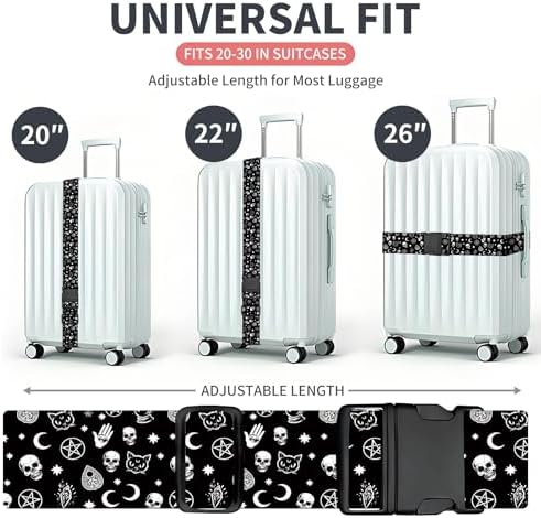 Luggage Strap for Suitcases Adjustable Travel Belt - Image 5