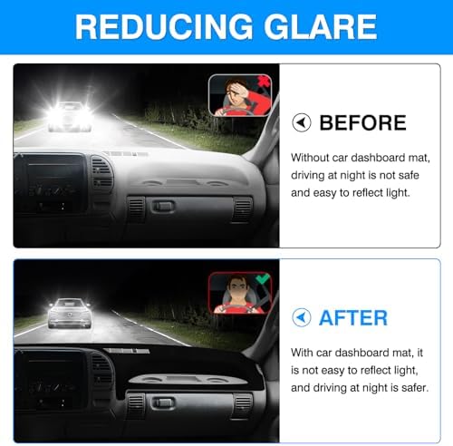 Autorder Dashboard Cover Mat for 1995 1996 Chevy Chevrolet Silverado C/K 1500 - Image 4