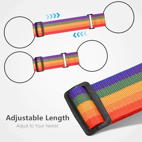 Mayski 4 Pack Adjustable Elastic Luggage Connector Straps - Image 5