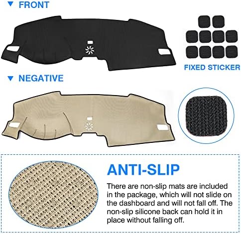 Autorder Dashboard Cover Mat for Honda Civic 2022-2025 2026 Accessories Dash - Image 5