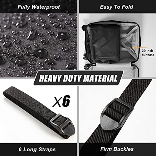 CZC AUTO Hitch Cargo Carrier Bag 20 cu. ft, Waterproof - Image 4