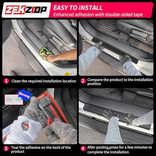 Outer Door Sill Protectors for 2025-2026 Toyota 4Runner - Image 4