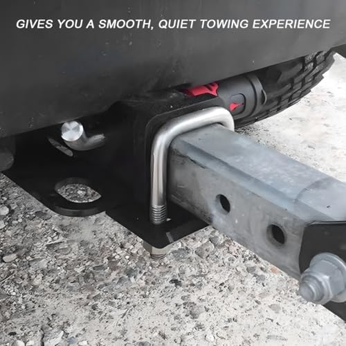 DXNQ Hitch Tightener Clamp, Anti-Rattle Steel Trailer Hitch - Image 6