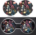2 Pack Car Cup Holder Coasters, 2.63 Inch Anti Slip Ceramic Absorbent Coaster by Heainaiyoo