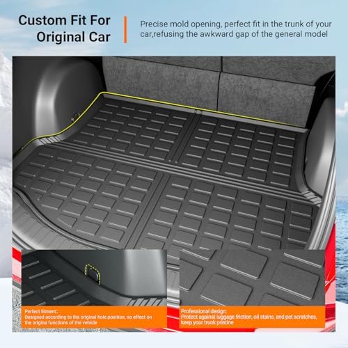 powoq Cargo Mat Trunk Mat Compatible - Image 2